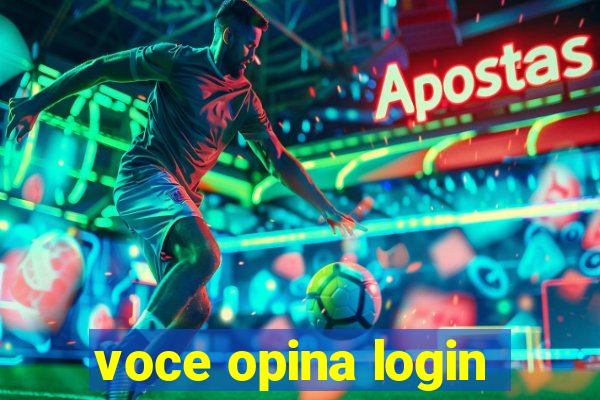 voce opina login